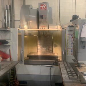 Haas VF-4B APC VMC, 2008 - Pallet Changer, TSC, Chip Auger