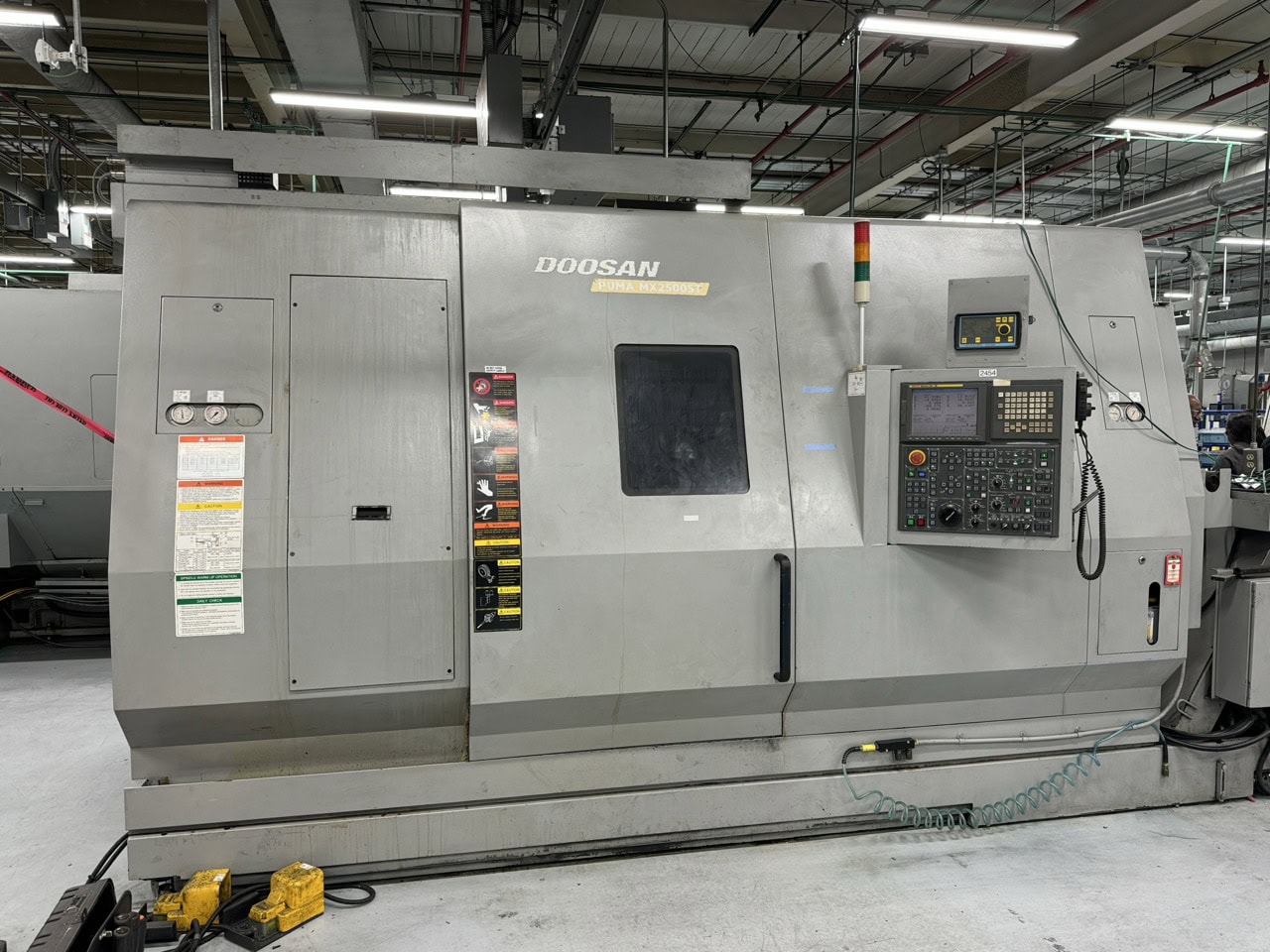Doosan Puma MX2500ST Multi Axis CNC Lathe, 2009 - Sub Spindle, Fanuc Control, C Axis