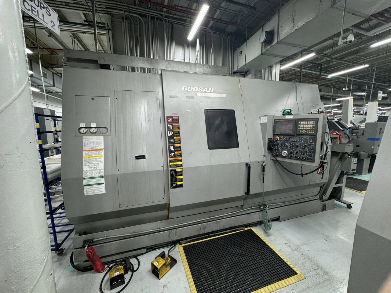 Doosan Puma MX2000ST Multi Axis Lathe, 2007 - 9 Axis, Sub Spindle, Live Tooling