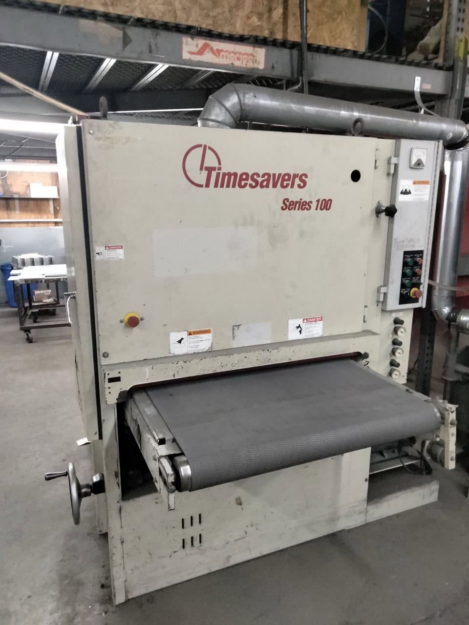 37" Timesavers 137-1HPM Wide Belt Sander, 2000