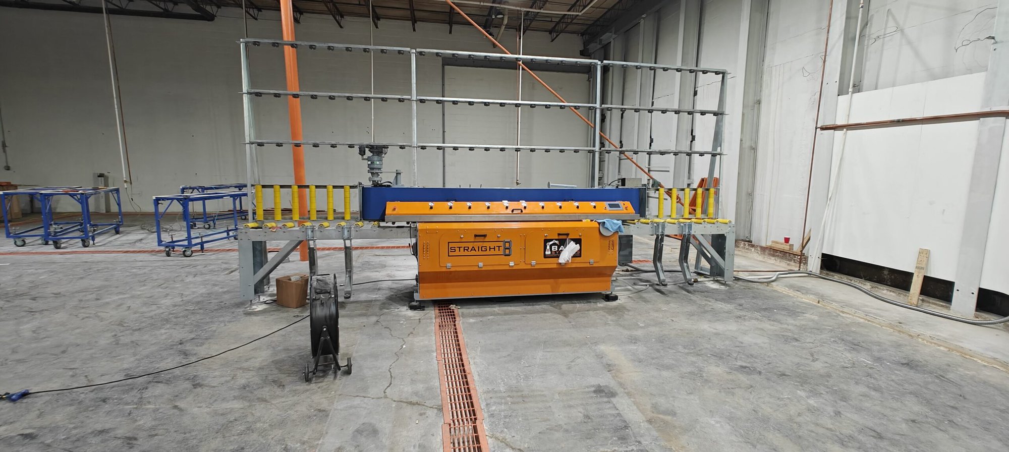 Baca Systems Straight 8 Polishing Machine, 2023
