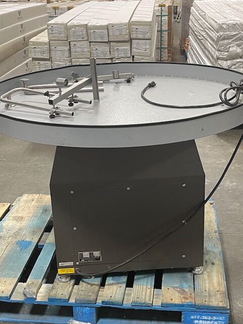 Excel Packaging 48" Rotary Accumulation Table - Image 2