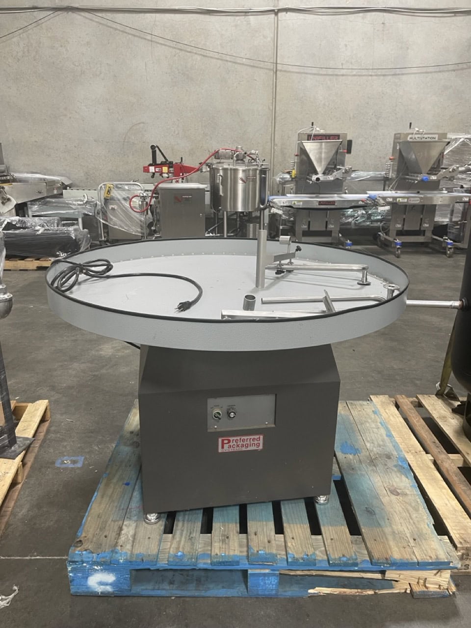 Excel Packaging 48" Rotary Accumulation Table - Image 4