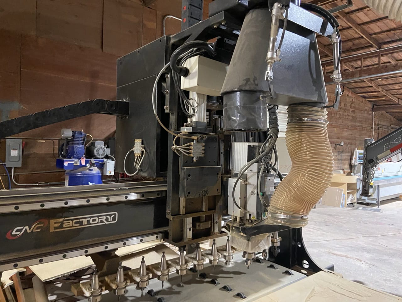 5' x 10' CNC Factory Viper CNC Router, 2020 - 24K RPM, 12 ATC, 2 Vacuum Pumps - Image 2