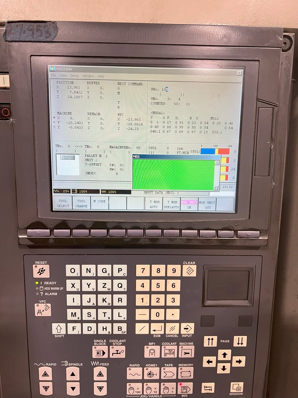 Mazak FH5800 500MM HMC, 1998 - TSC, Probing, 80 ATC - Image 6