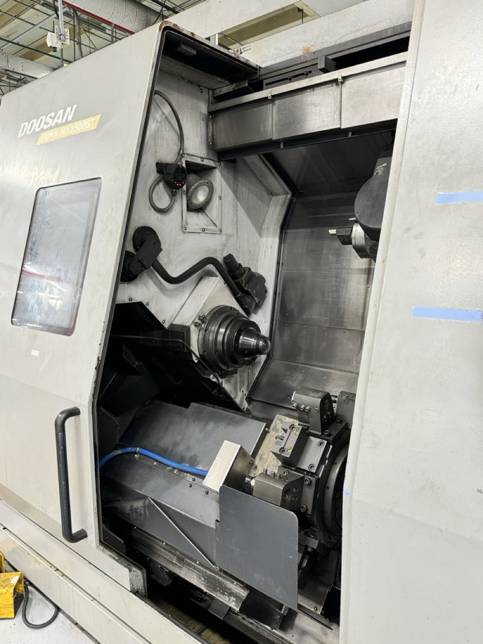 Doosan Puma MX2500ST Multi Axis CNC Lathe, 2009 - Sub Spindle, Fanuc Control, C Axis - Image 7