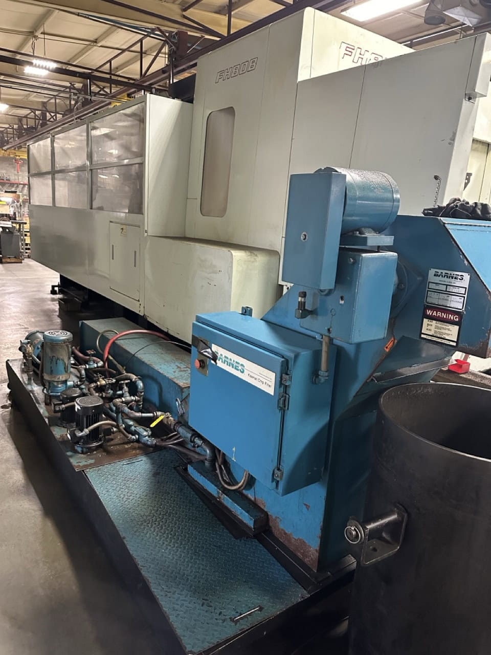 Toyoda FH80B HMC, 1994 - Fanuc, Chip Conveyor - Image 6