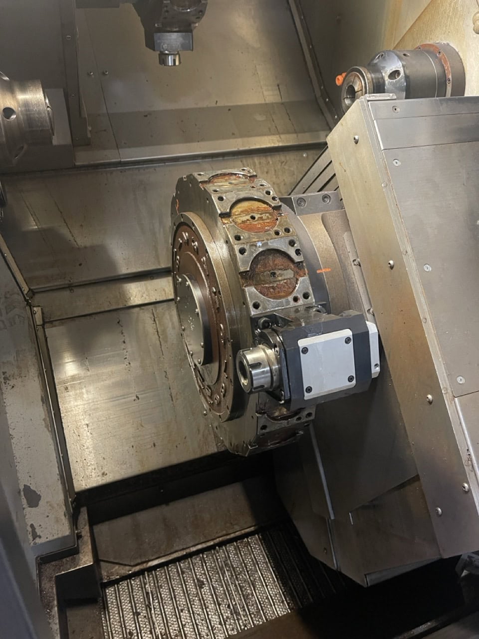 Ganesh Cyclone-52TTMY Multi Axis CNC Lathe, 2014 - Bar Feeder, Live Tooling, Sub Spindle - Image 4