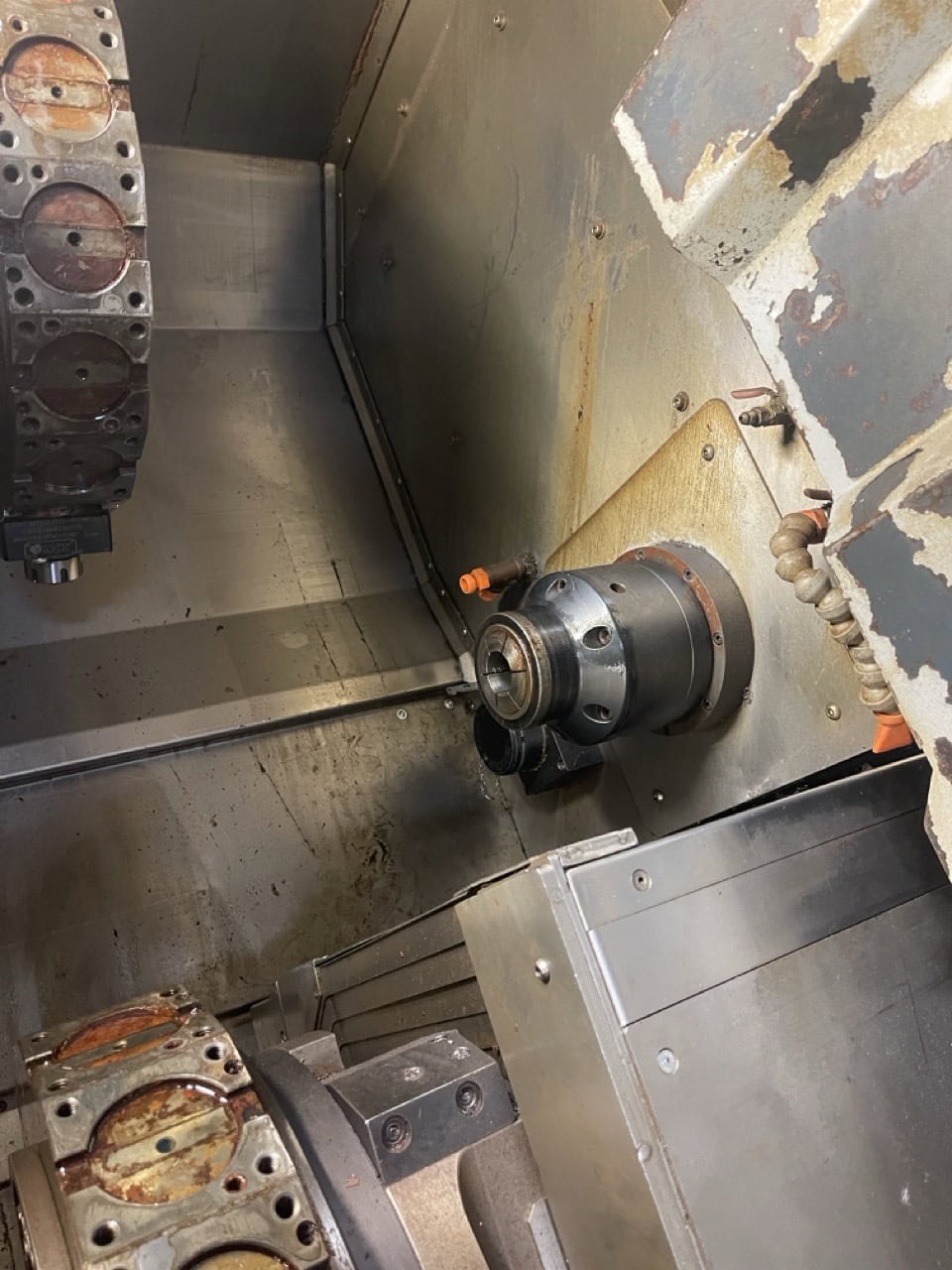 Ganesh Cyclone-52TTMY Multi Axis CNC Lathe, 2014 - Bar Feeder, Live Tooling, Sub Spindle - Image 7