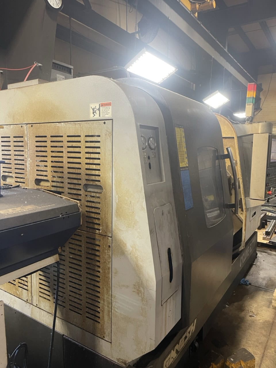 Ganesh Cyclone-52TTMY Multi Axis CNC Lathe, 2014 - Bar Feeder, Live Tooling, Sub Spindle - Image 14