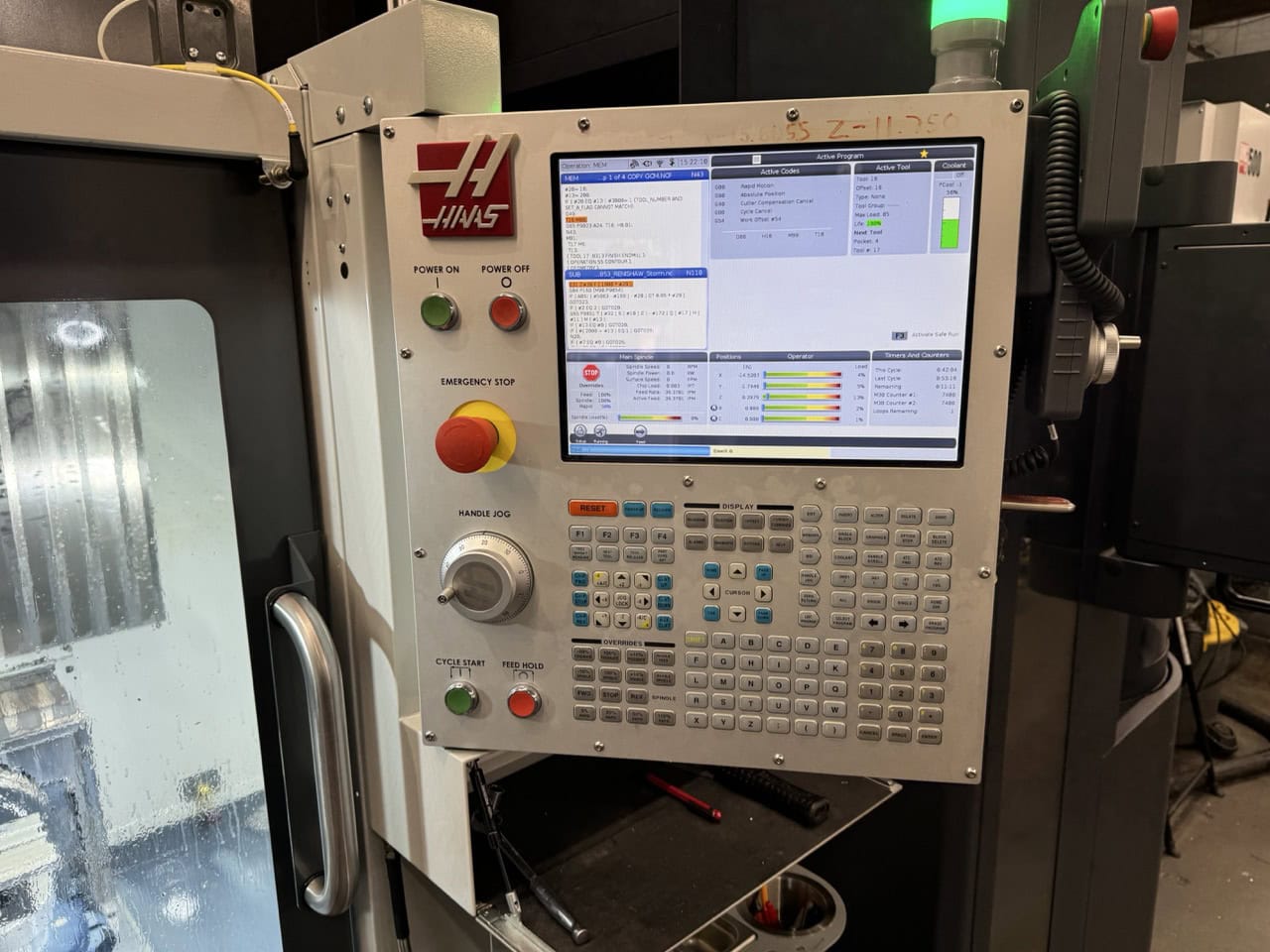 Haas UMC-350HD Universal Machining Center, 2023 - WIPS Probing, Coolant Through Spindle, 15K RPM - Image 8
