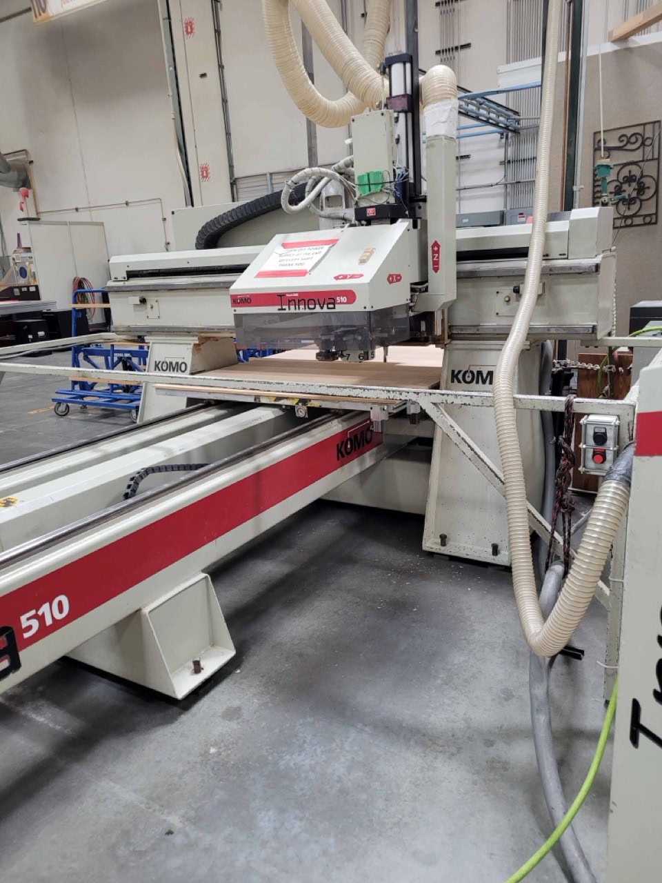 5'x10' Komo Innova 510 CNC Router, 1999 - Dekker VMax Vacuum Pump - Image 2