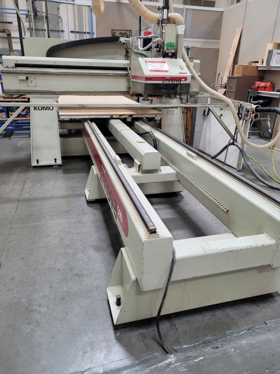 5'x10' Komo Innova 510 CNC Router, 1999 - Dekker VMax Vacuum Pump - Image 4