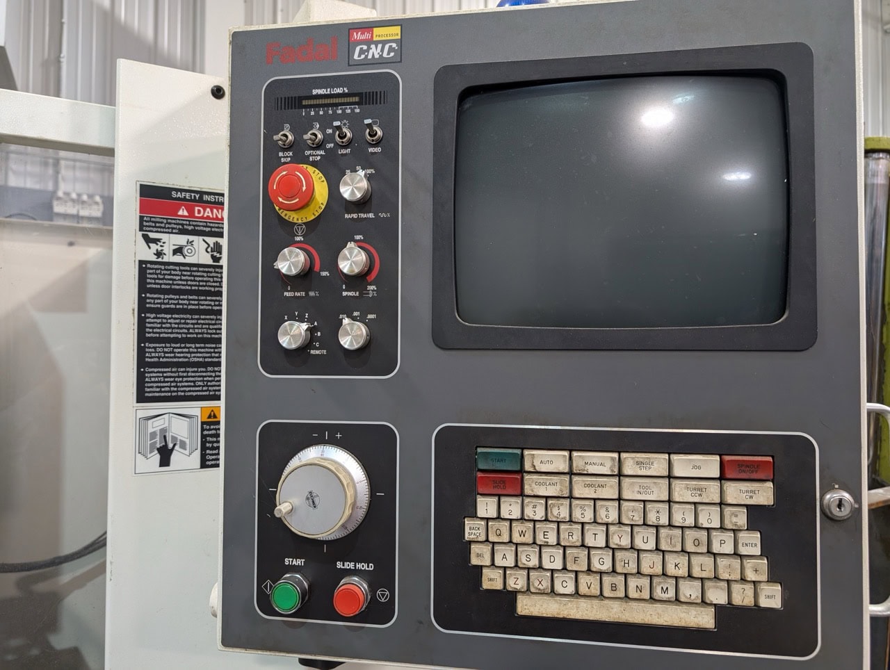 Fadal 2016L VMC, 2000 - VH65 4th Axis Rotary - Image 4