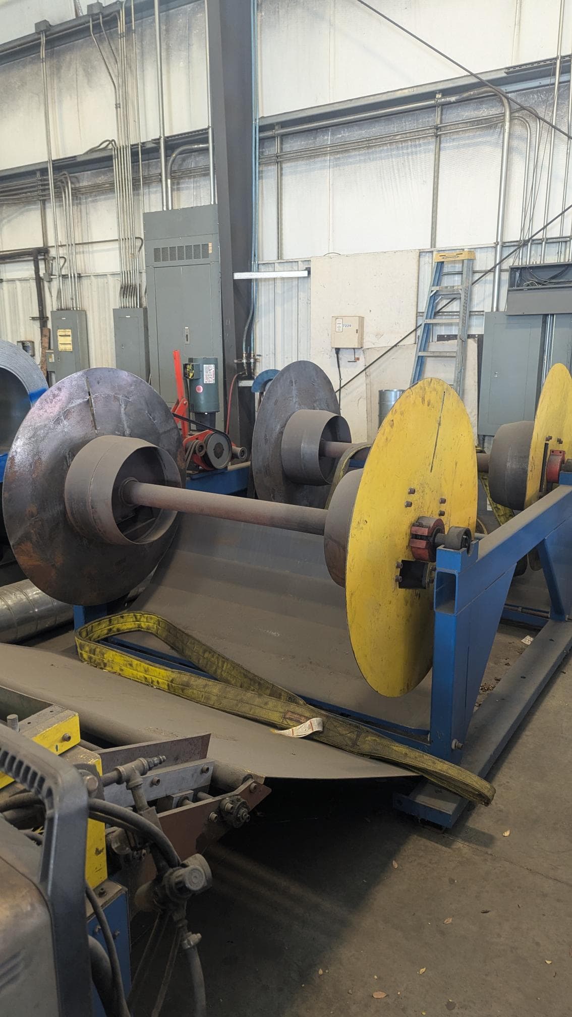 5' x 10' Lockformer Vulcan 1000B Plasma, 2006 - 60 Amp Hypertherm Powermax 1000, 2-Roll Decoiler - Image 7
