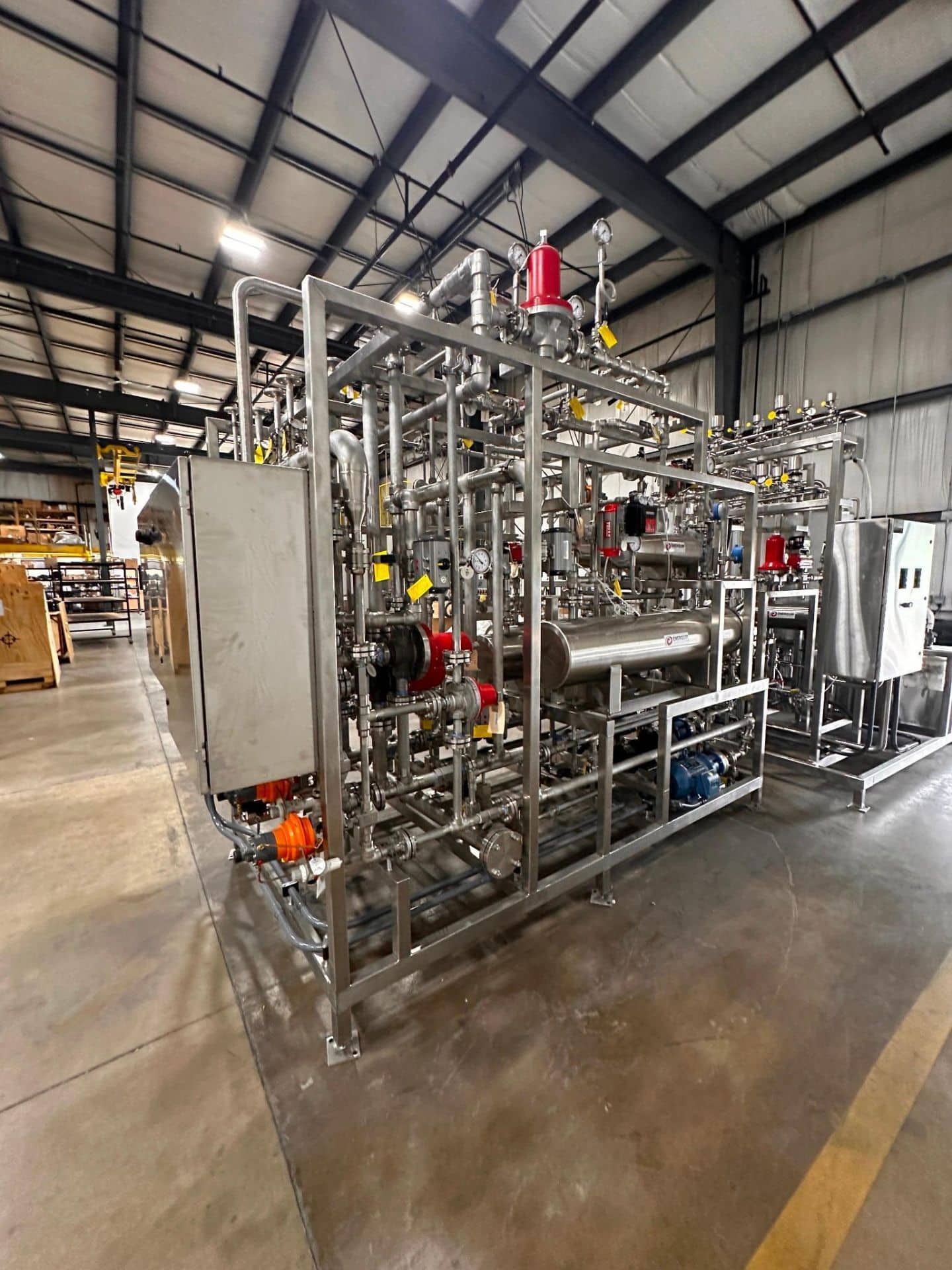fermentation mechanical heating skid fermentation mechanical heating skid