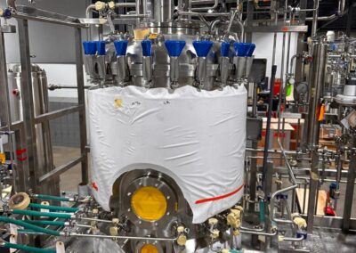 holloway 1200 liter working volume fermenter vessel
