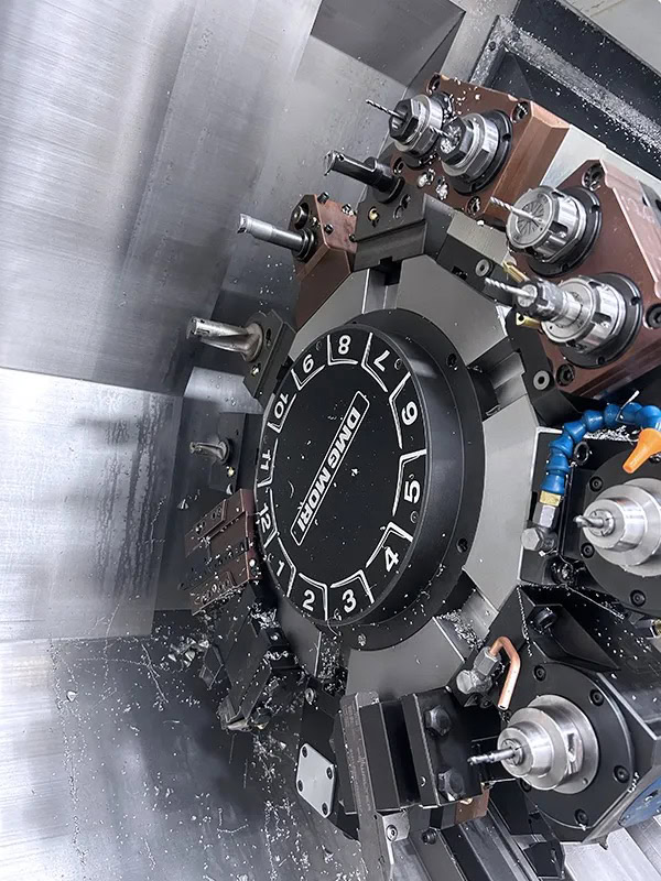 DMG Mori NLX2500SY/700 CNC Lathe, 2022 - Low Hours, Tooling, Live Tooling - Image 2