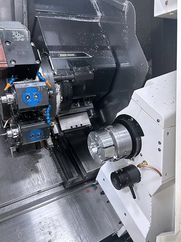 DMG Mori NLX2500SY/700 CNC Lathe, 2022 - Low Hours, Tooling, Live Tooling - Image 5