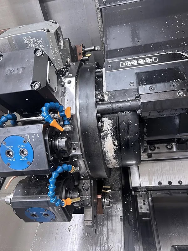DMG Mori NLX2500SY/700 CNC Lathe, 2022 - Low Hours, Tooling, Live Tooling - Image 9