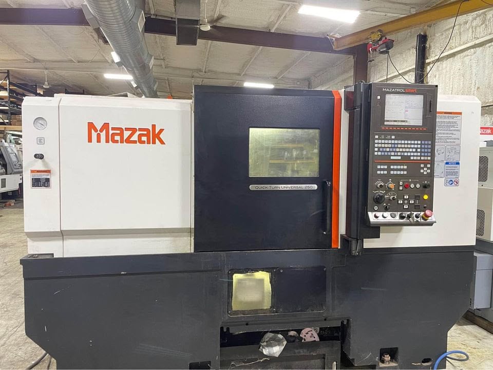 Mazak QT 250 II Universal CNC Lathe, 2015 - Tailstock