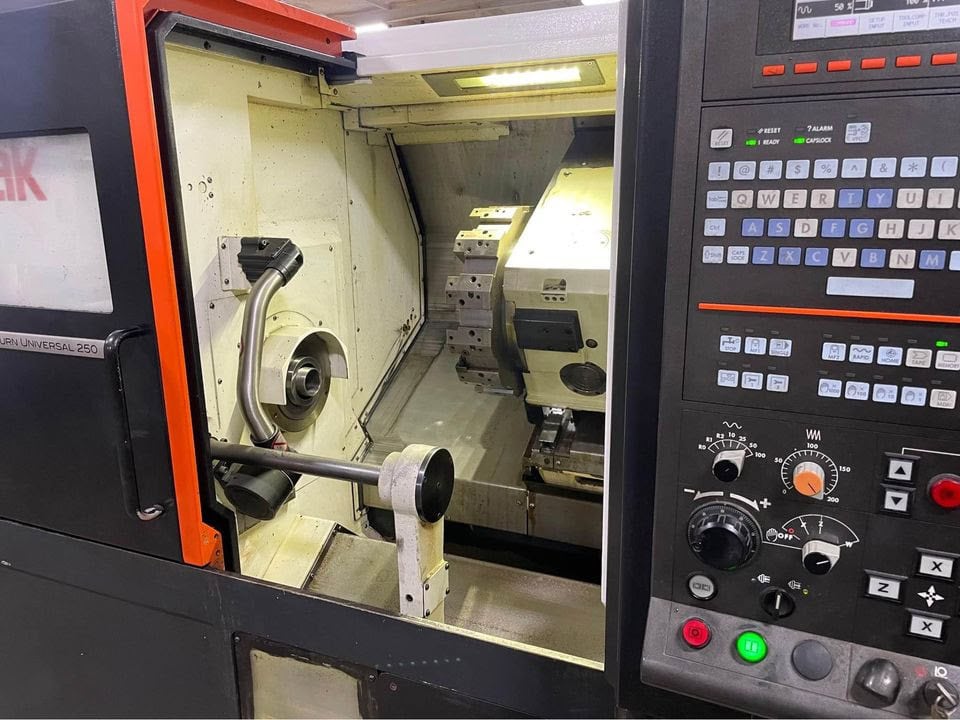 Mazak QT 250 II Universal CNC Lathe, 2015 - Tailstock - Image 2