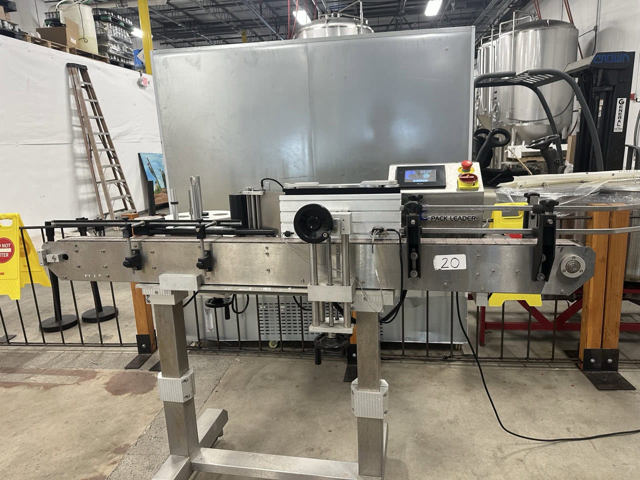 Pack Leader PL-501 Wrap Around Automatic Labeler, 2018