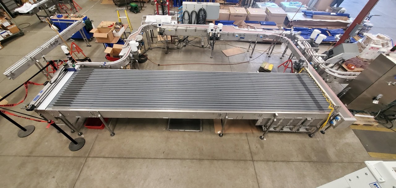 Stainless Steel Washdown Accumulation Table, 2024