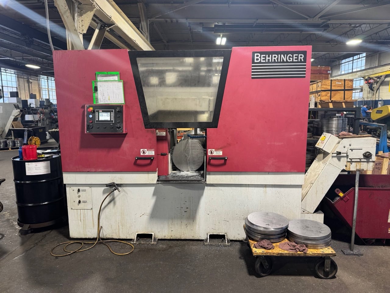 20" x 20" Behringer HBE511-A Horizontal Bandsaw, 2018