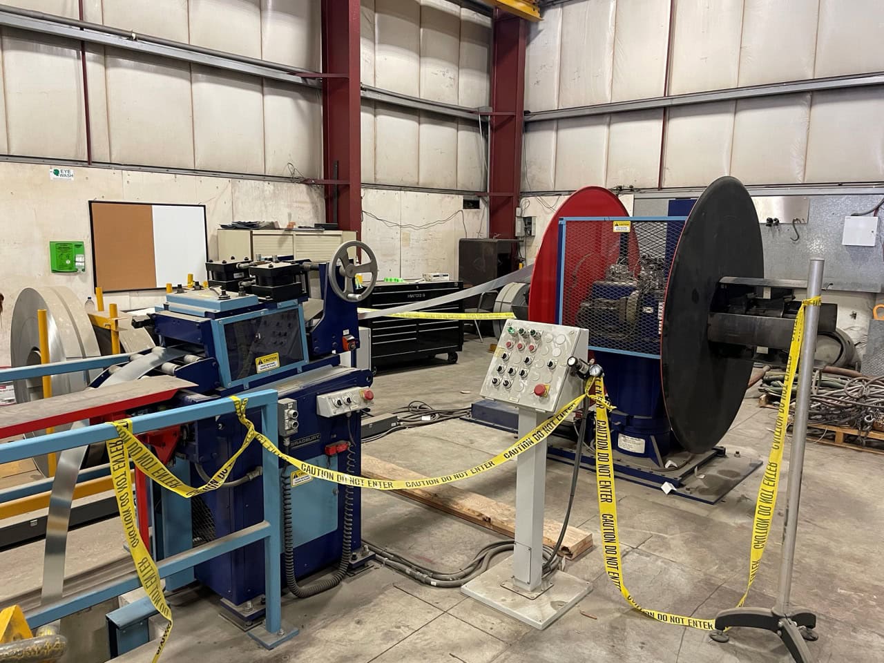 Bradbury Metal R-Stud Rollforming Line, 2015