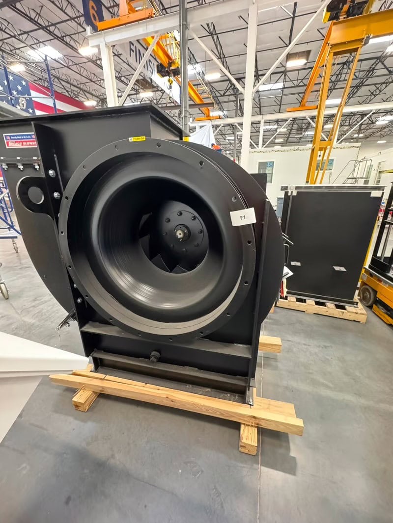 20,000 CFM S.P. Hastings Dust Collector, 2023 - Never Installed 125Hp Motor - Image 2