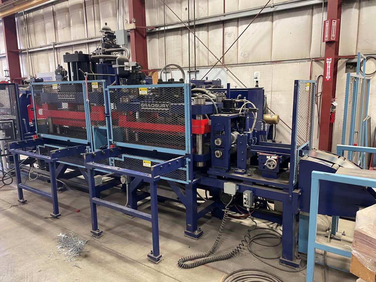 Bradbury Metal R-Stud Rollforming Line, 2015 - Image 2
