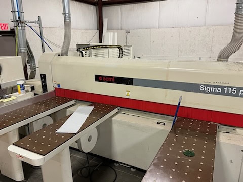SCM Sigma 115 Plus Front Loading Beam Panel Saw, 2001 - Image 2