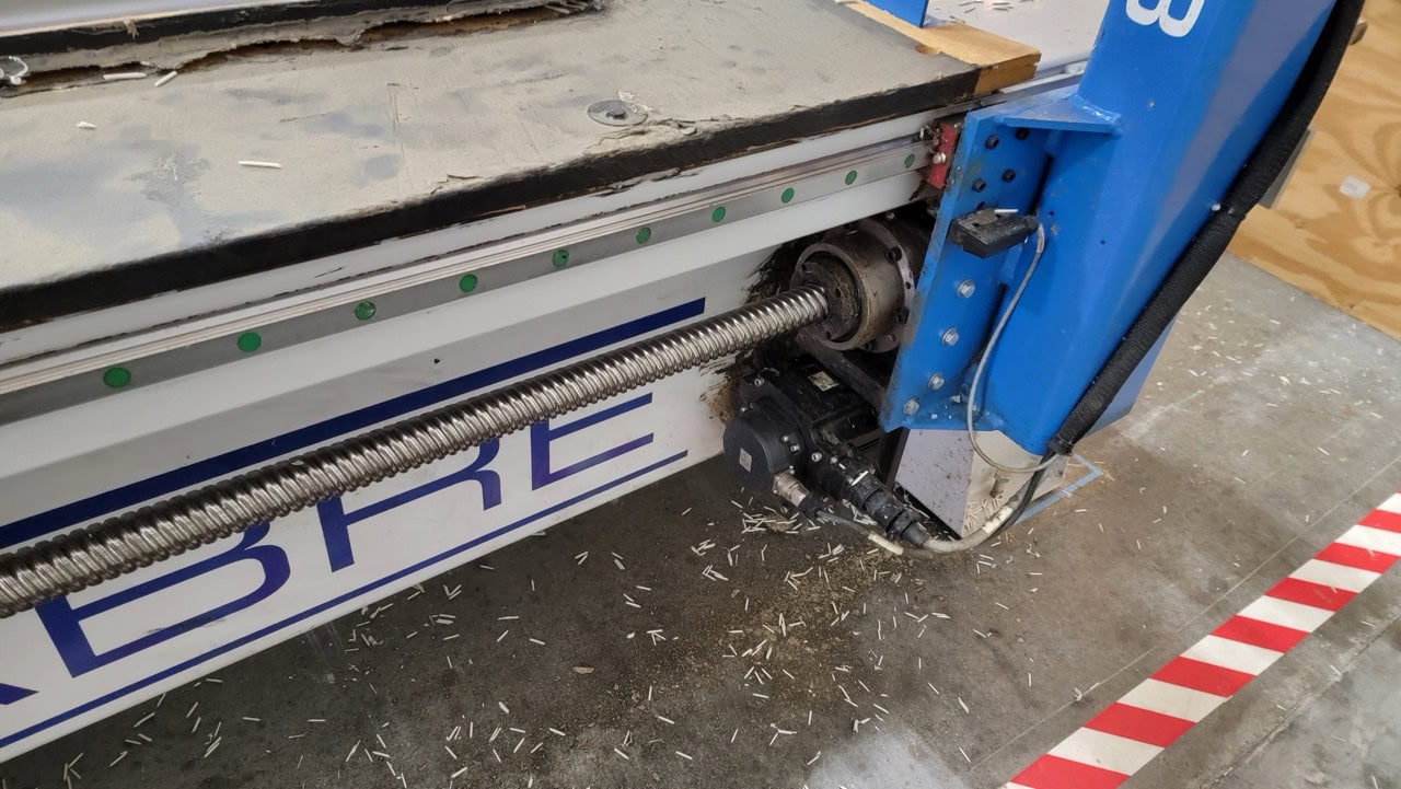 4' x 8' Shop Sabre IS408 CNC Router, 2018 - Vacuum Table - Image 7