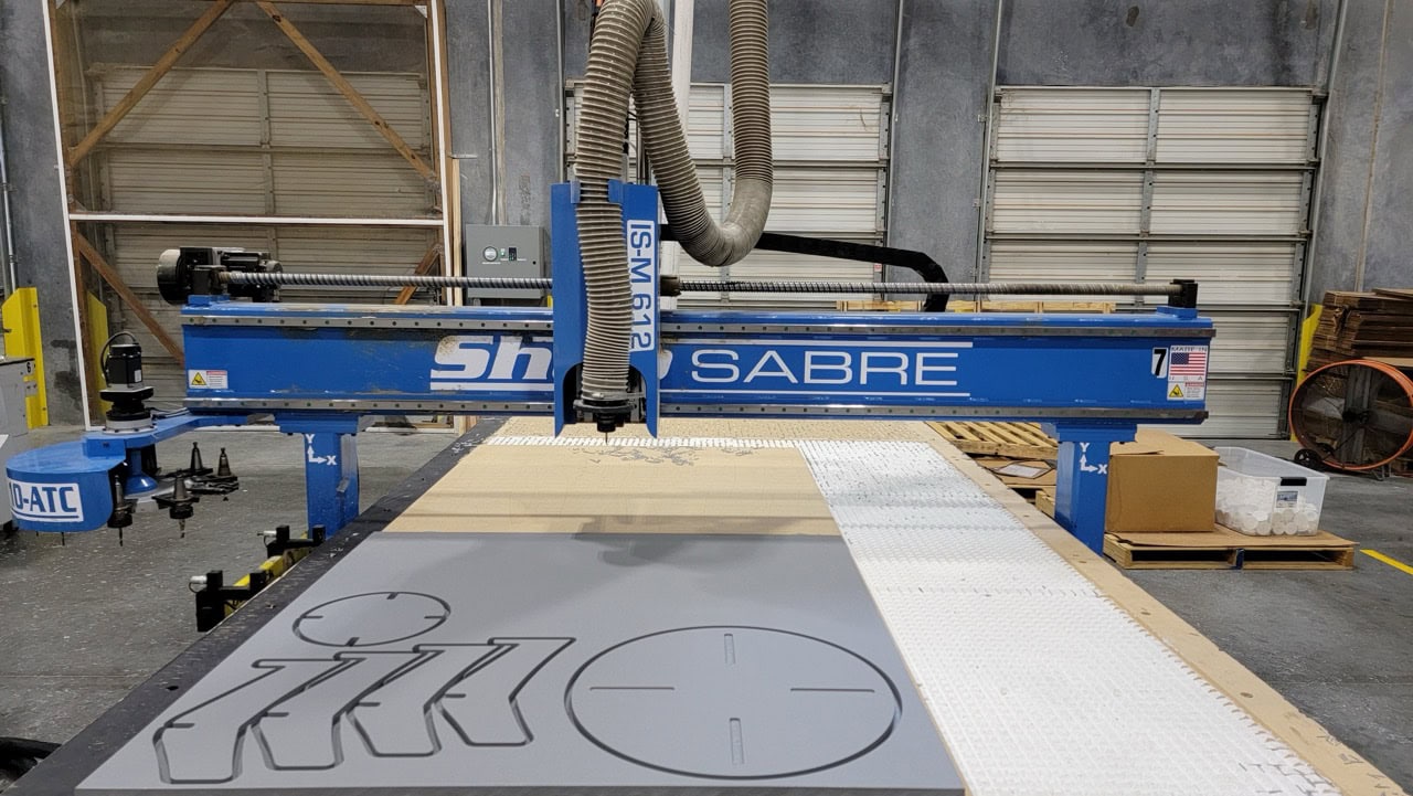 6' x 12' Shop Sabre IS-M 612 CNC Router, 2021 - 10 Tool ATC, Vac Table - Image 9
