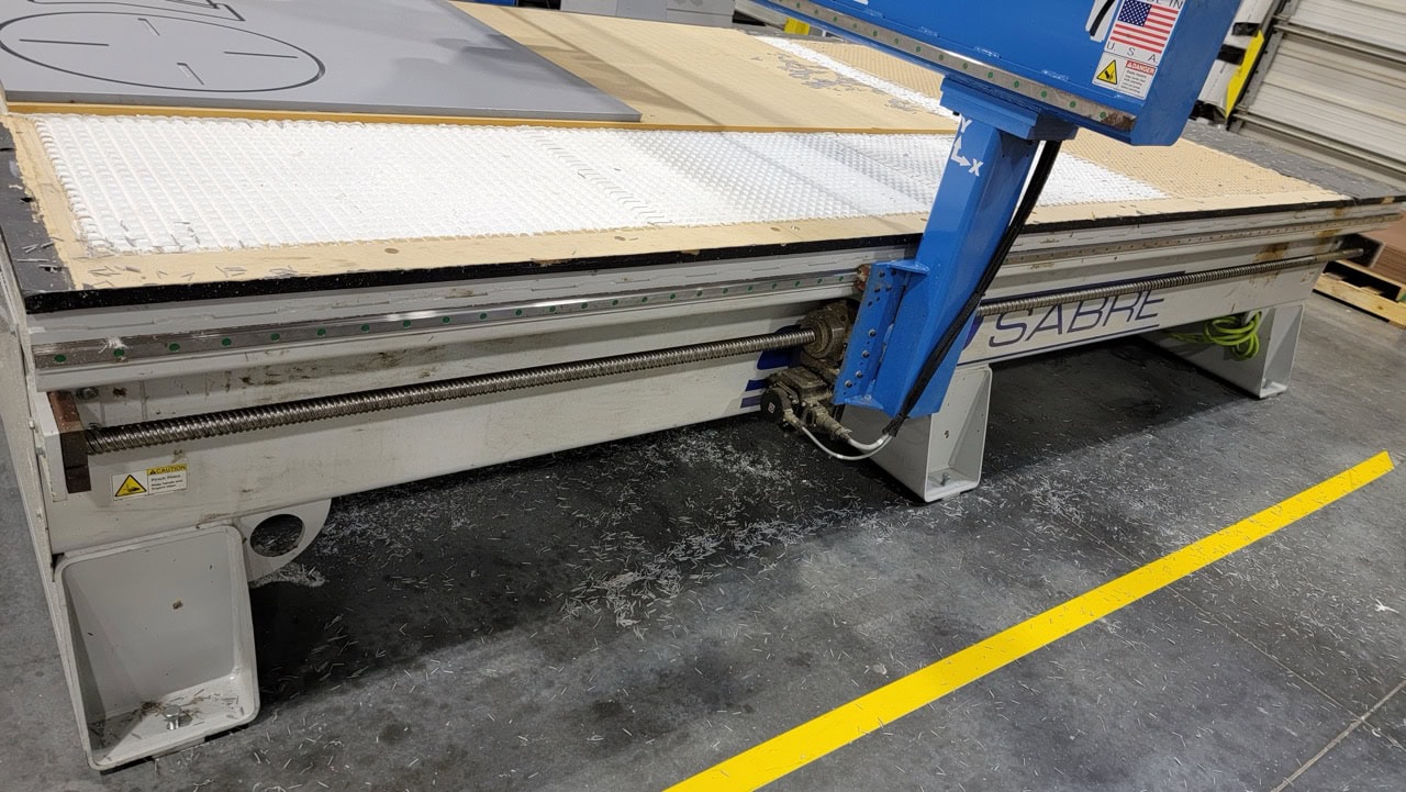 6' x 12' Shop Sabre IS-M 612 CNC Router, 2021 - 10 Tool ATC, Vac Table - Image 10