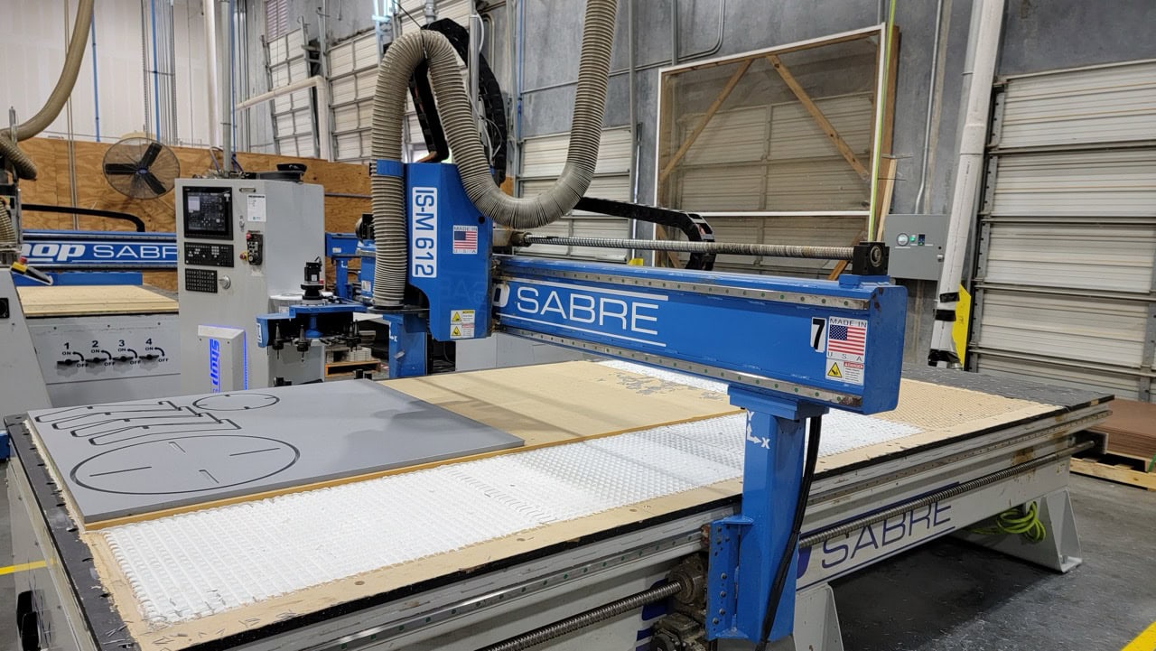 6' x 12' Shop Sabre IS-M 612 CNC Router, 2021 - 10 Tool ATC, Vac Table - Image 11