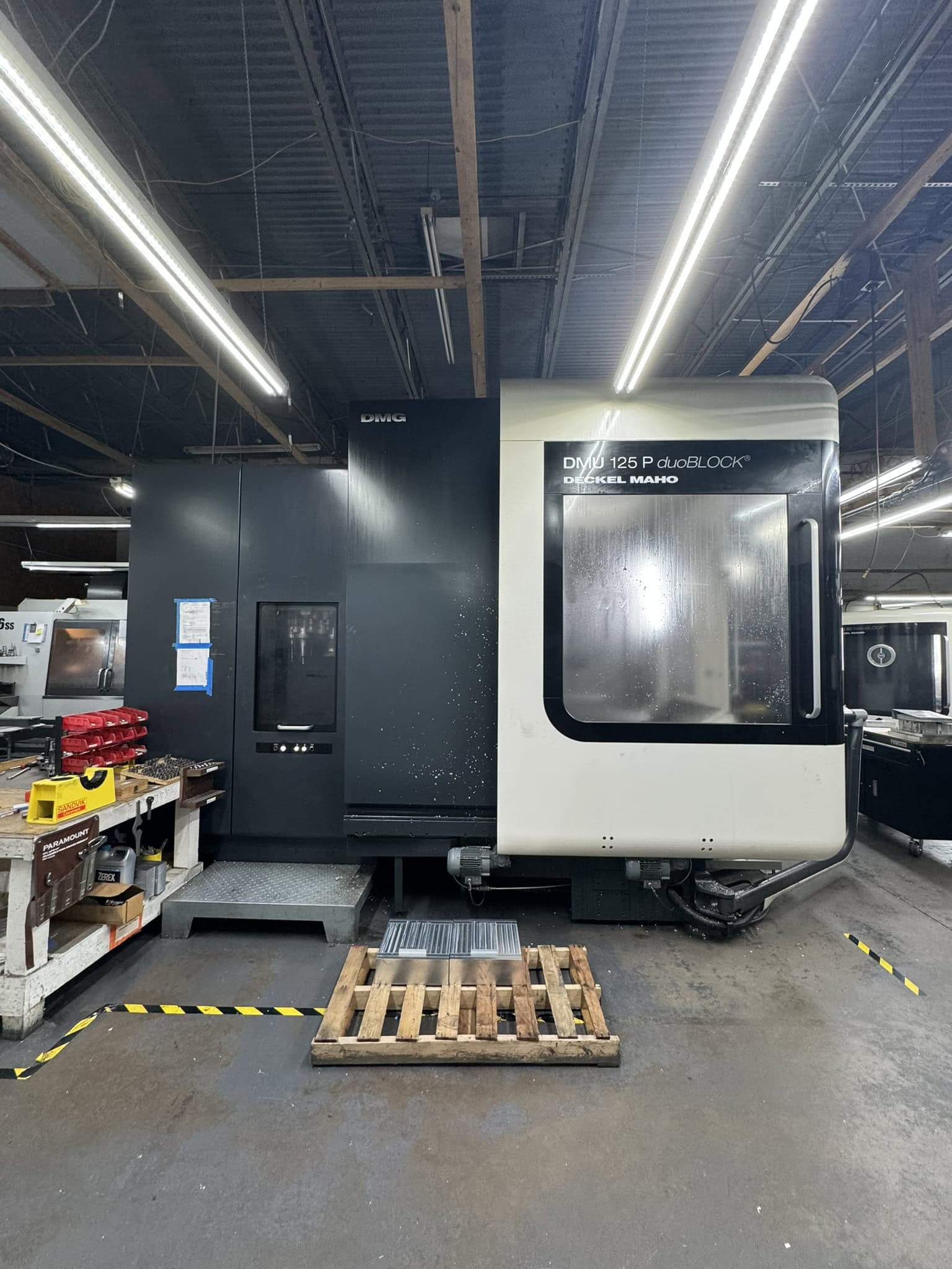 DMG DMU 125P Duoblock, 2011 - HSK100, 12K RPM, 120 ATC - Image 3
