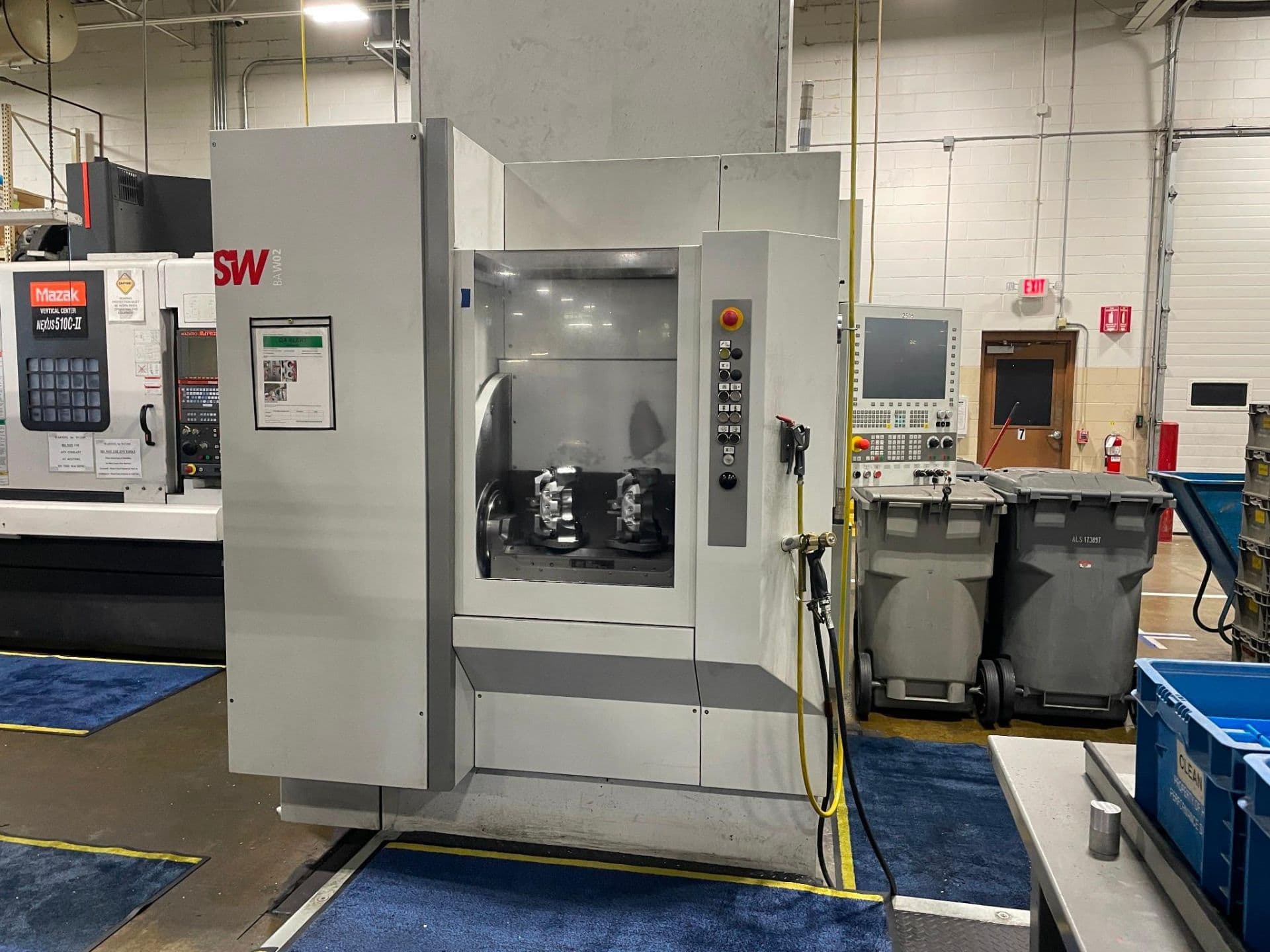 SW BA W02-22 Horizontal Machining Center, 2016 - Image 3