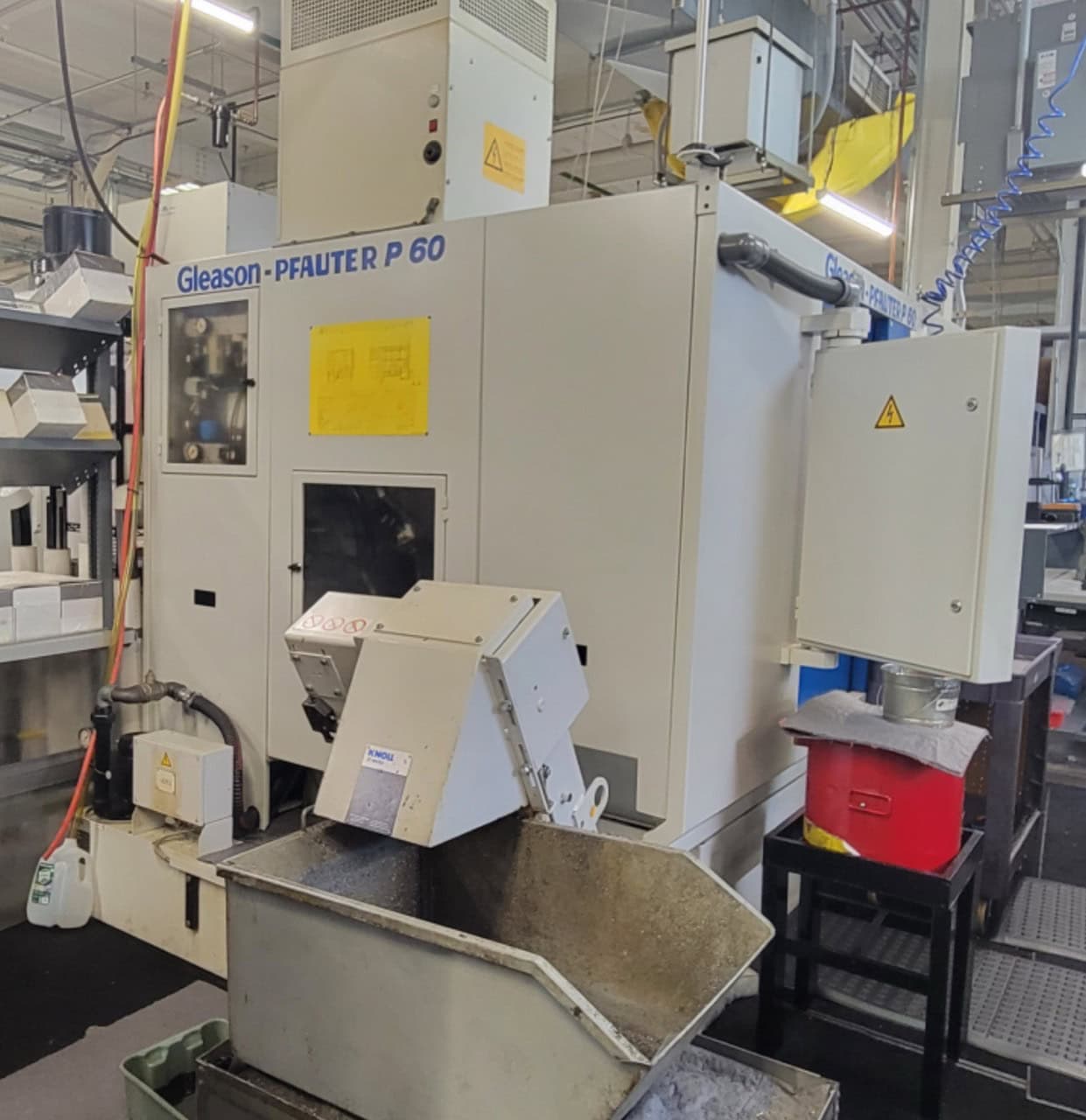 Gleason-Pfauter P-60 CNC Gear Hobber, 2008 - Auto Loading, Gear Skiving/Hard Re-Hobbing, Siemens Control - Image 3