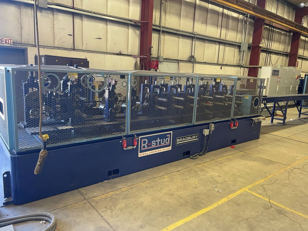 Bradbury Metal R-Stud Rollforming Line, 2015 - Image 6