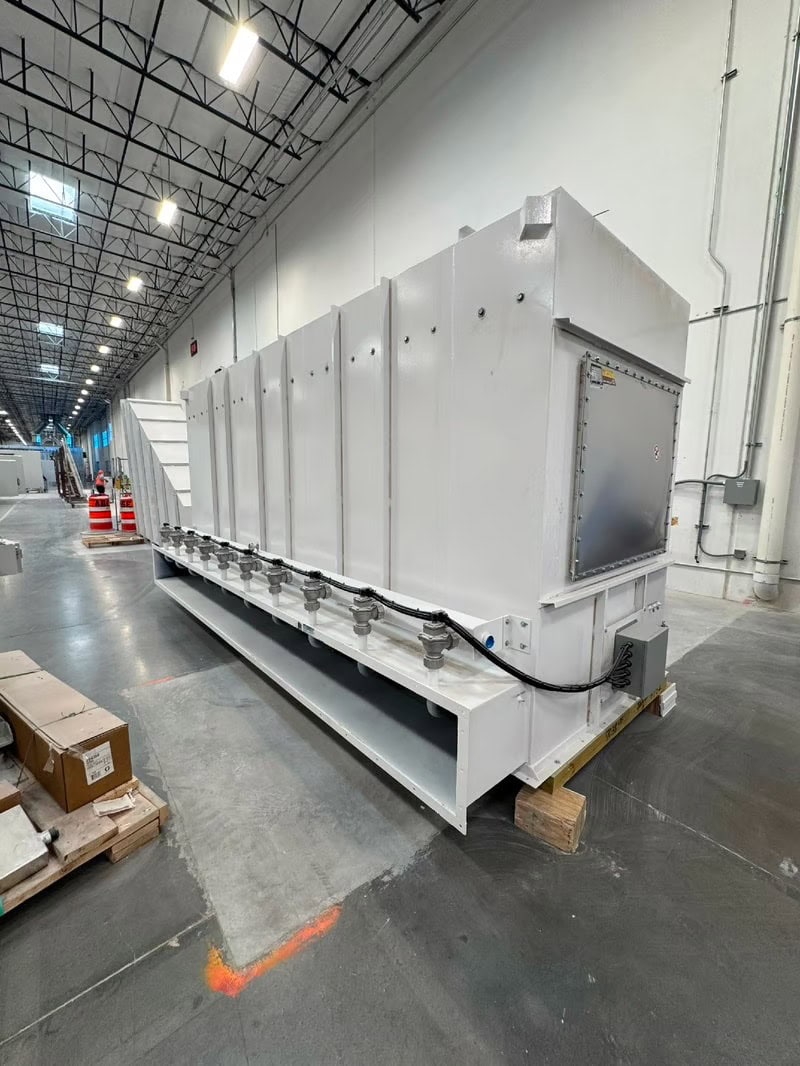 20,000 CFM S.P. Hastings Dust Collector, 2023 - Never Installed 125Hp Motor - Image 4