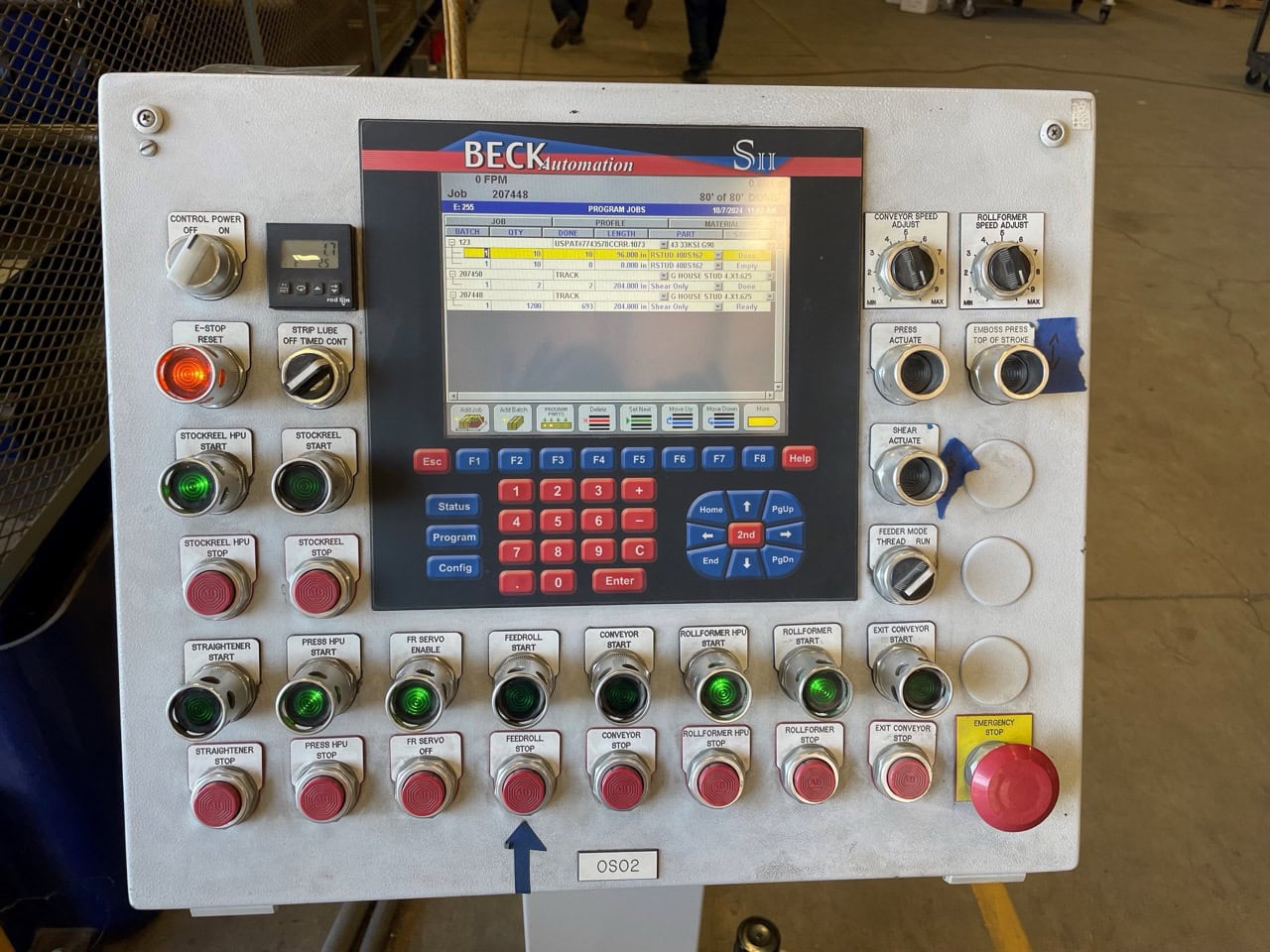 Bradbury Metal R-Stud Rollforming Line, 2015 - Image 7
