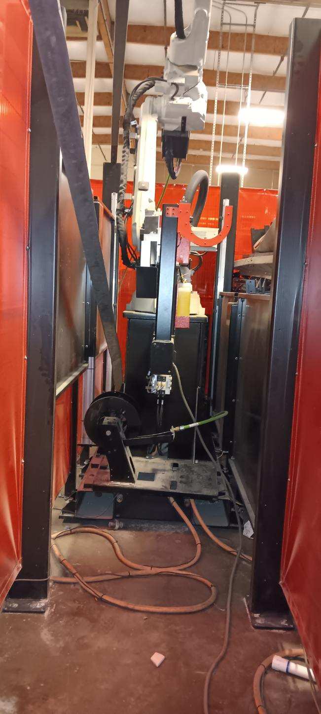 Lincoln Electric Power Wave R450 Robotic Welder, 2020 - ABB IRB 2600 Robot, Lincoln 4R220 Wire Feeder