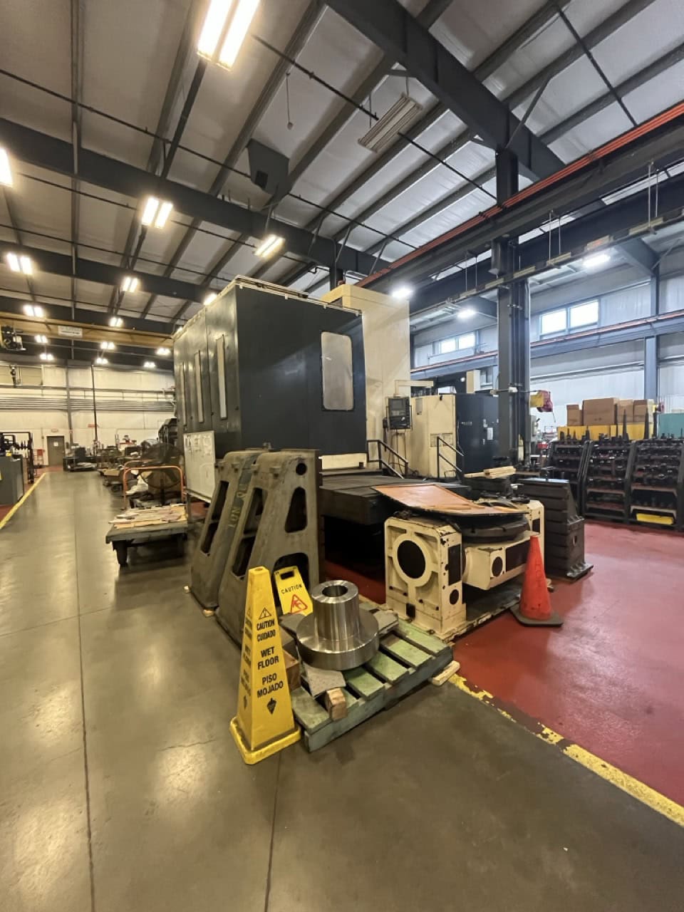 Kuraki KBT-13A Boring Mill, 1998 - 5 Axis Trunnion