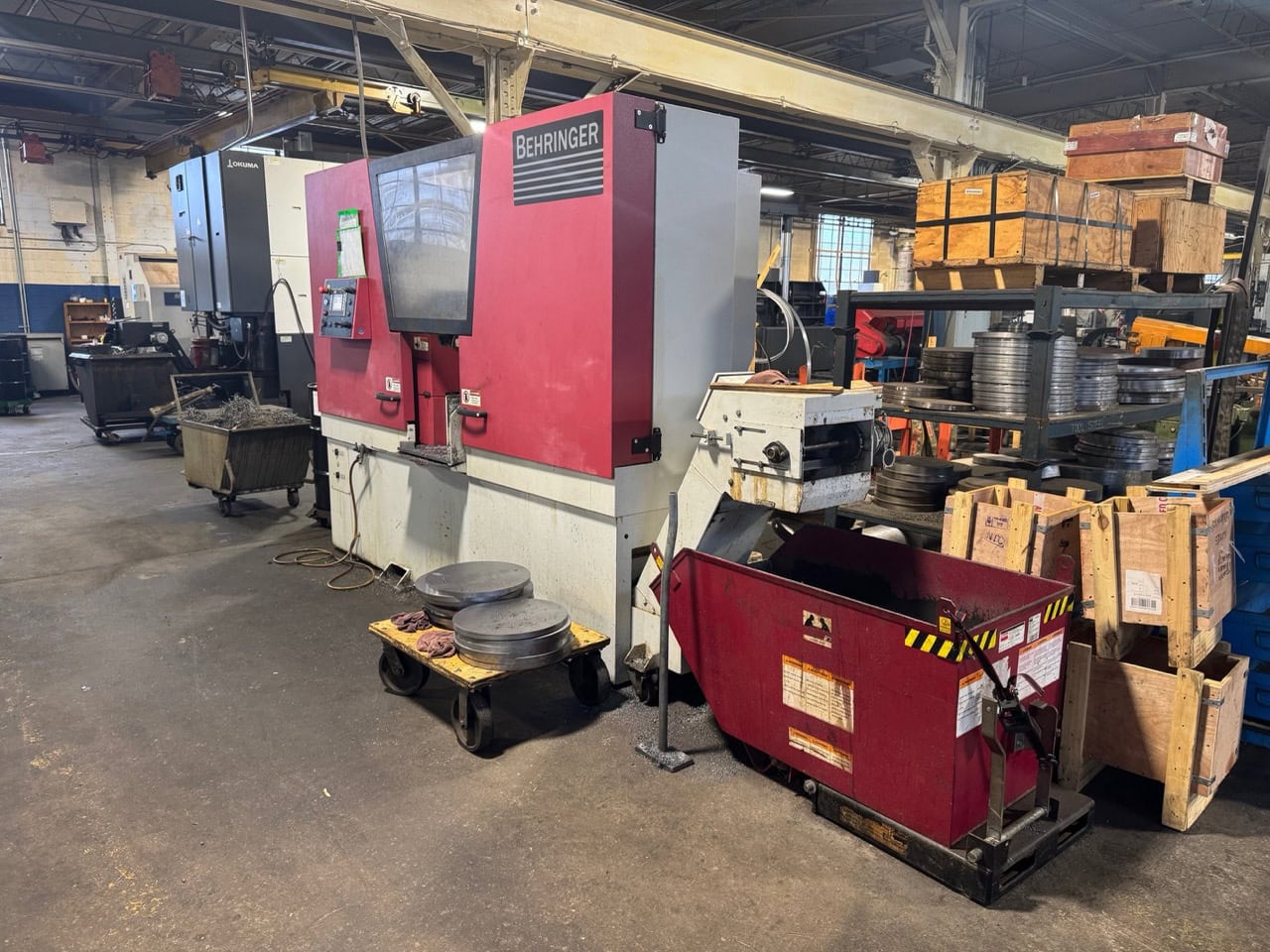 20" x 20" Behringer HBE511-A Horizontal Bandsaw, 2018 - Image 4