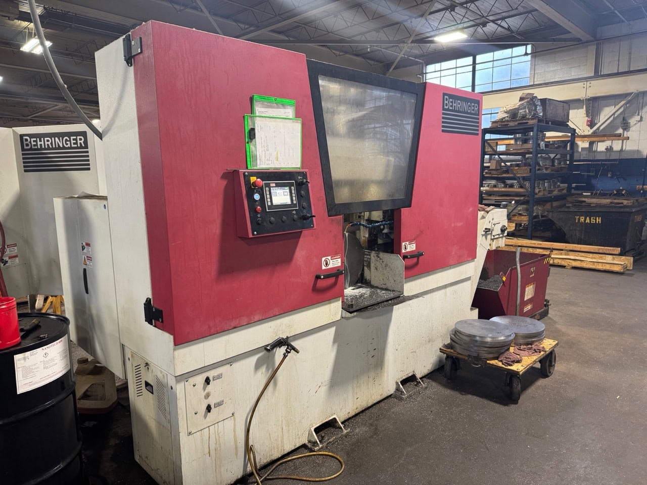 20" x 20" Behringer HBE511-A Horizontal Bandsaw, 2018 - Image 5