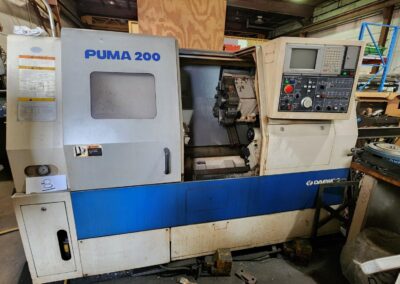 daewoo puma 200 cnc lathe