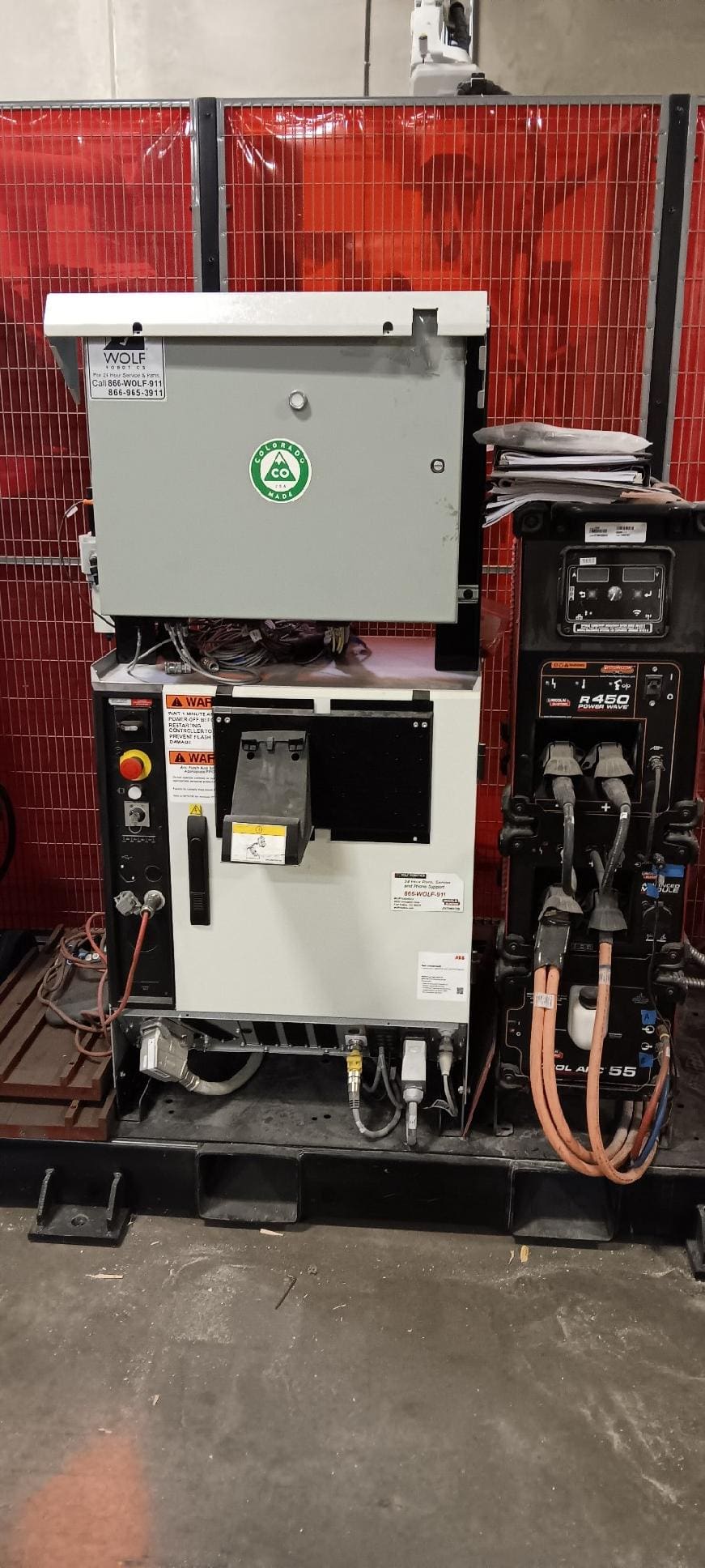 Lincoln Electric Power Wave R450 Robotic Welder, 2020 - ABB IRB 2600 Robot, Lincoln 4R220 Wire Feeder - Image 4