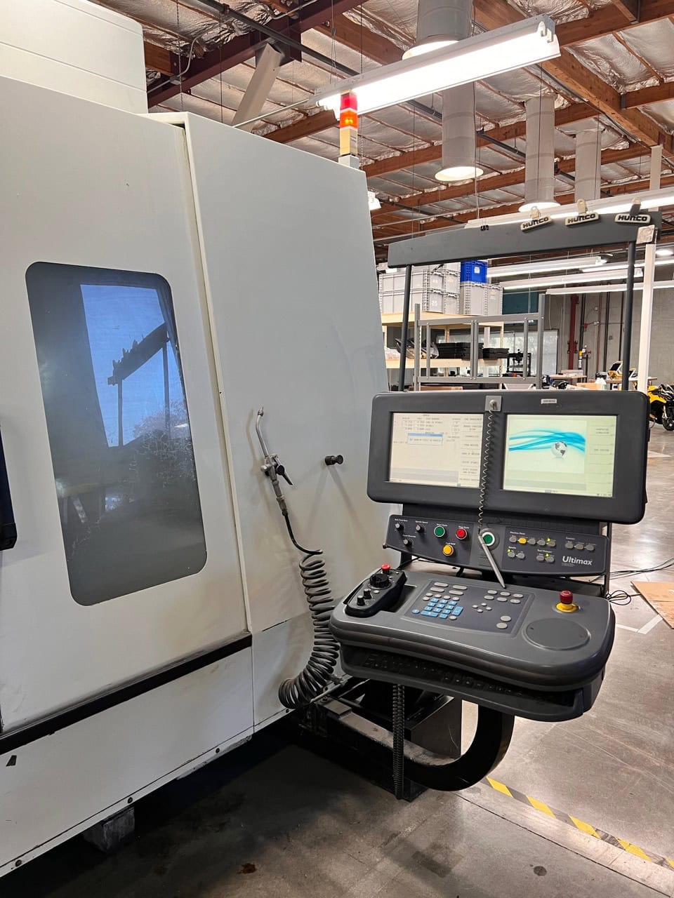 Hurco VMX-50 VMC, 2007 - DXF, Rigid Tap, Chip Conveyor - Image 9